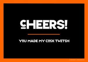 Cheers!