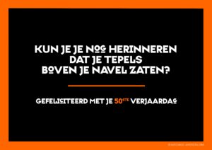 50ste verjaardag